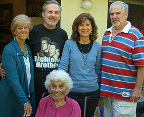 Jackie Trato & siblings - Mom's Birthday