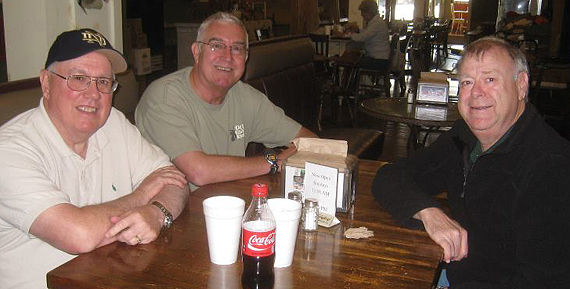 Butch Fry, Tom Miller, Sam Lanham