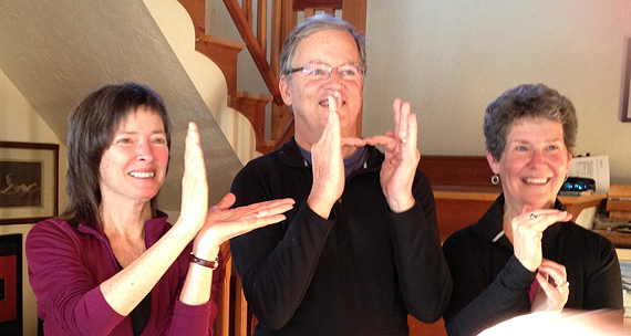 Sarah, Steve & Barb